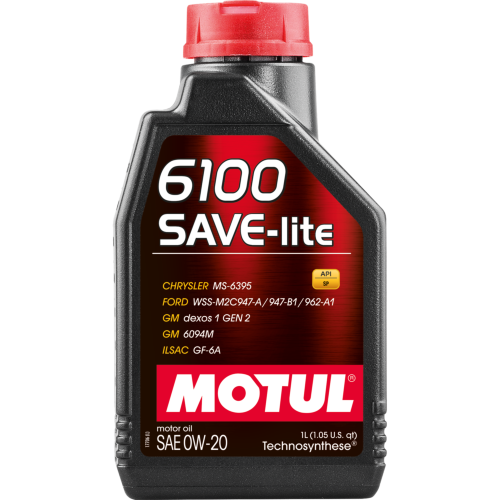 MOTUL 6100 Save-Lite 0W20 — foto 1